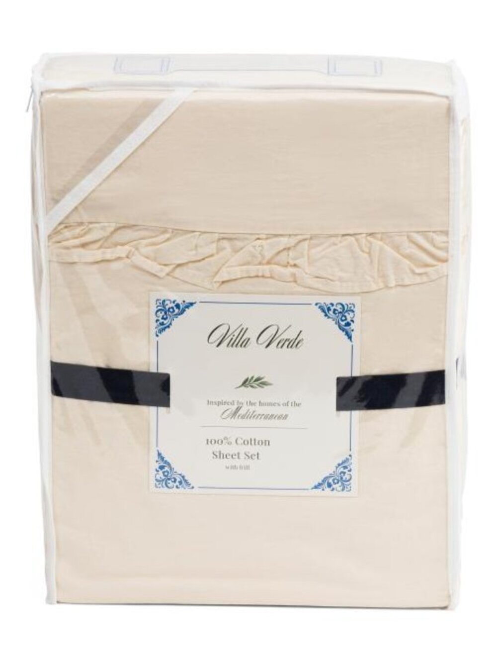 INUP HOME Made In Portugal Sheet Set With Ruffles